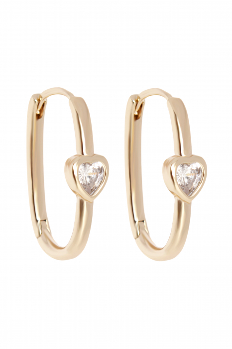 Cercei Selene - bijuterii elegante placate cu aur, transport gratuit [1]