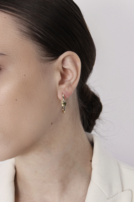 Cercei Estella - bijuterii elegante placate cu aur, transport gratuit [3]