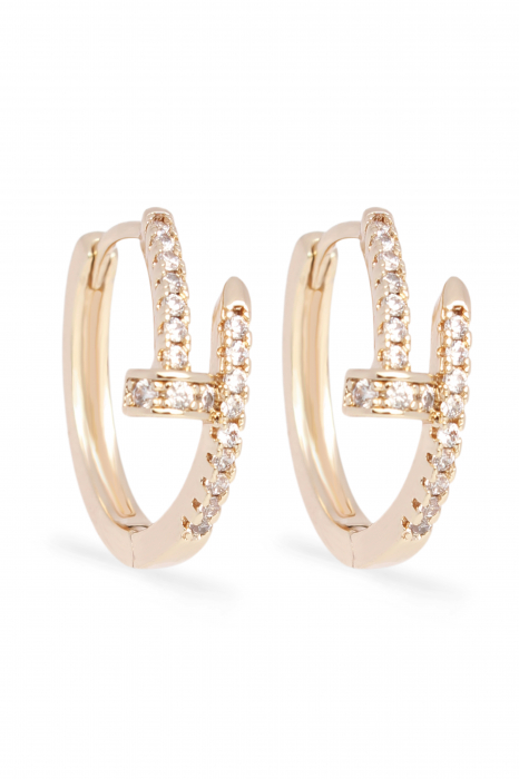 Cercei Verity - bijuterii elegante placate cu aur, transport gratuit [1]