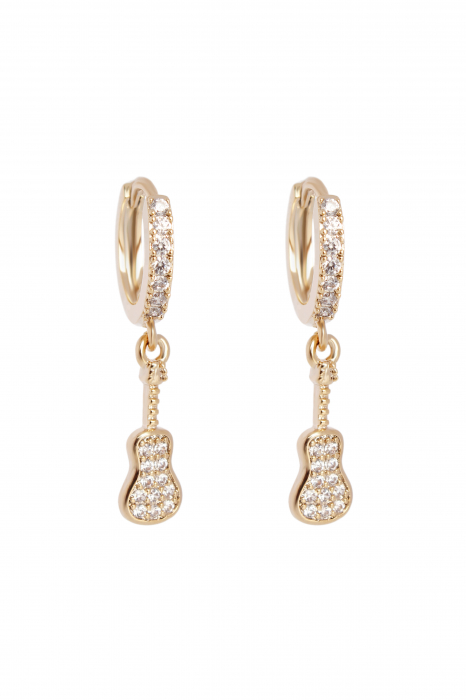 Cercei Melody - bijuterii elegante placate cu aur, transport gratuit [1]