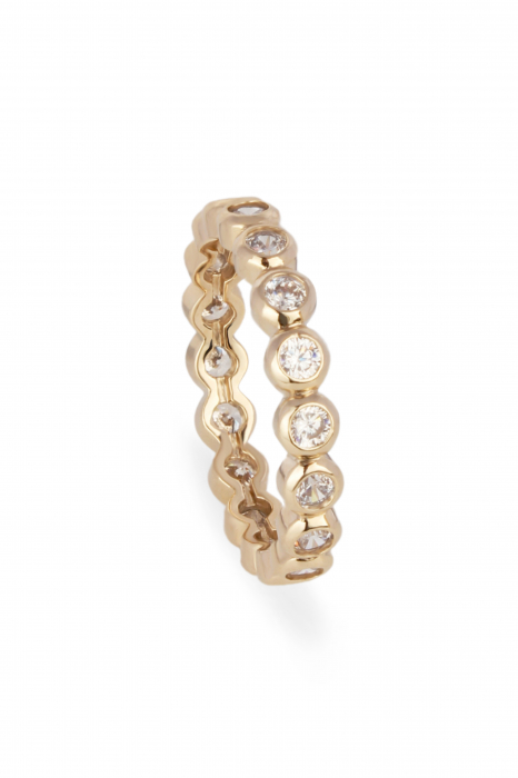 Inel Felicity - bijuterii elegante placate cu aur, transport gratuit [1]