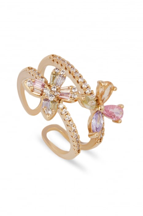 Inel Daisy - bijuterii elegante placate cu aur, transport gratuit [1]