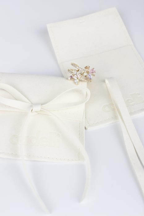 Inel Daisy - bijuterii elegante placate cu aur, transport gratuit [5]