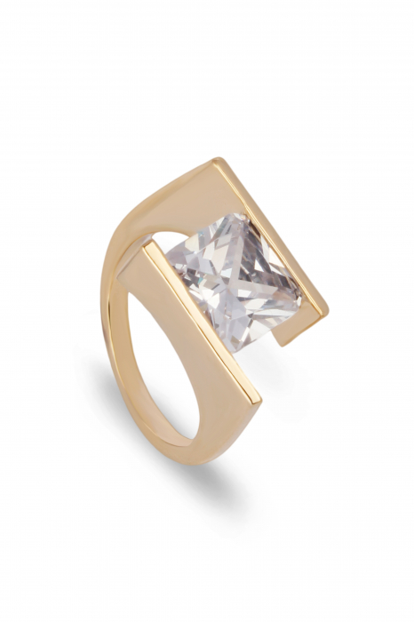 Inel Eclat - bijuterii elegante placate cu aur, transport gratuit [1]