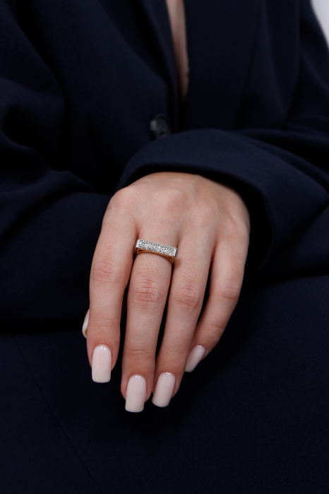 Inel Lumiere - bijuterii elegante placate cu aur, transport gratuit [4]