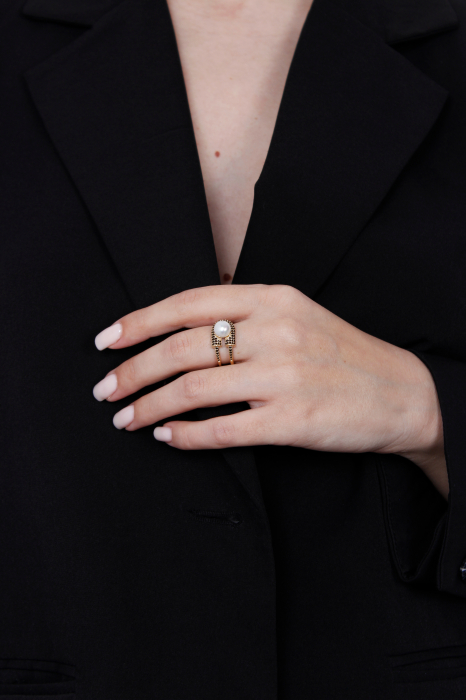 Inel Mystic - bijuterii elegante placate cu aur, transport gratuit [5]