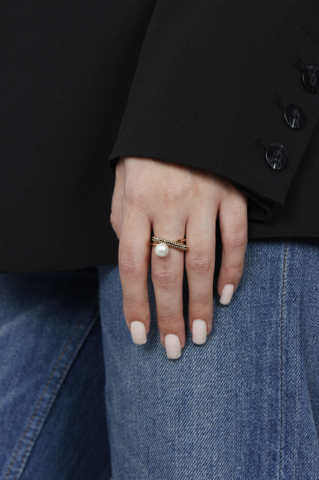 Inel Nocturne - bijuterii elegante placate cu aur, transport gratuit [6]