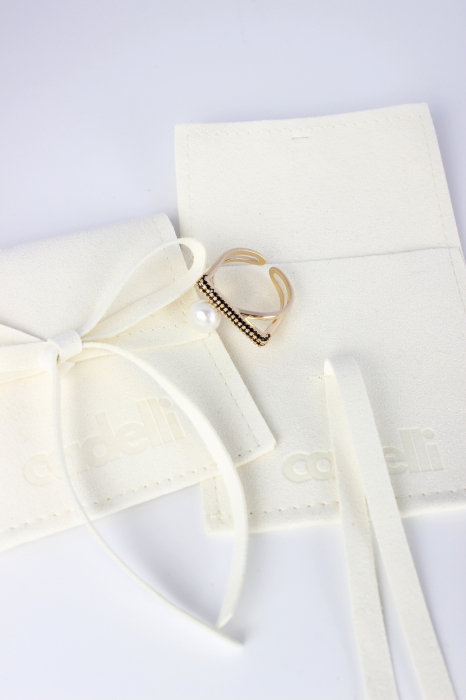 Inel Nocturne - bijuterii elegante placate cu aur, transport gratuit [7]