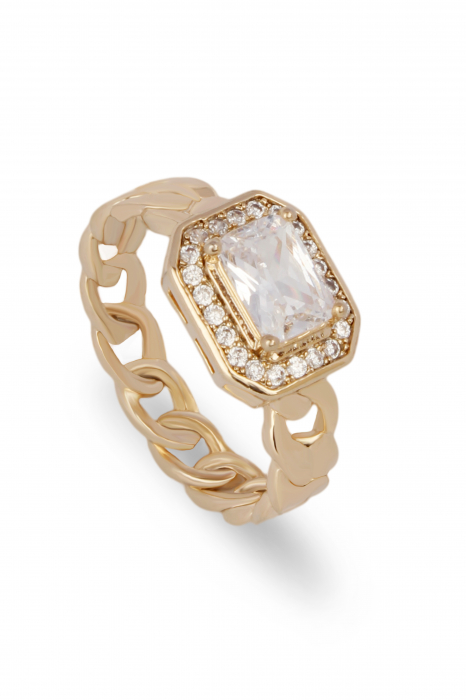 Inel Queen - bijuterii elegante placate cu aur, transport gratuit [1]