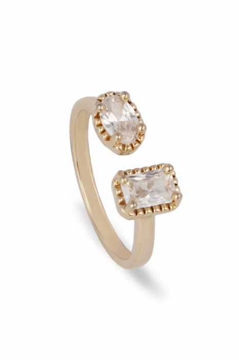 Inel Royal - bijuterii elegante placate cu aur, transport gratuit [1]