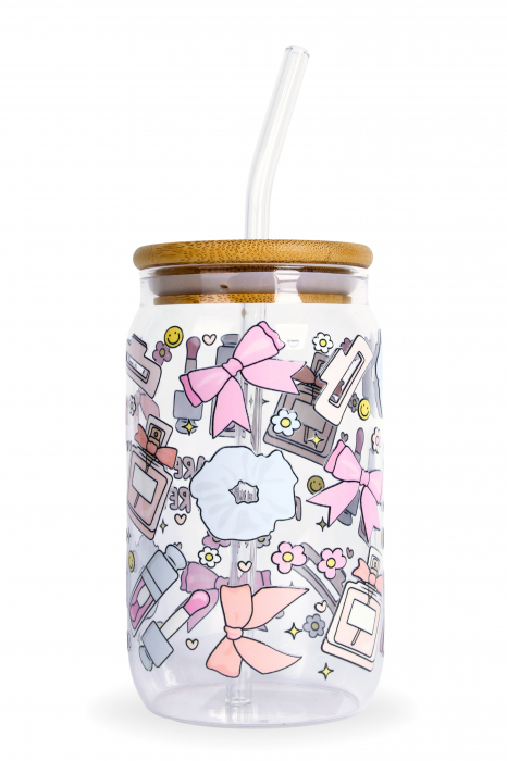 Pahar din sticlă Feeling Pretty [2]