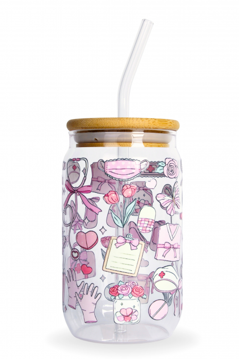 Pahar din sticlă Med Life [2]