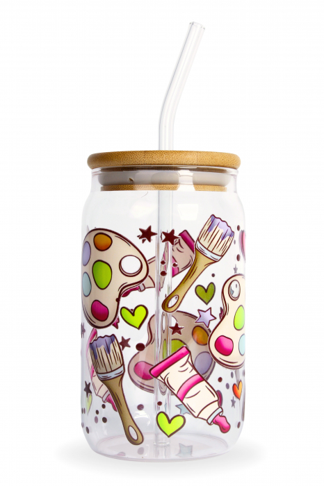 Pahar din sticlă Painter’s Paradise [1]