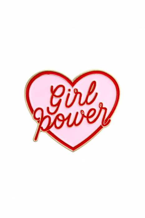 Pin Metalic Girl Power [1]