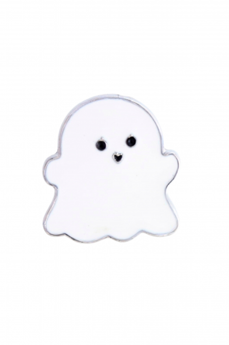 Pin Metalic Spooky Friend [1]