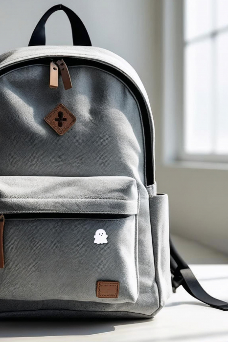 Pin Metalic Spooky Friend [3]