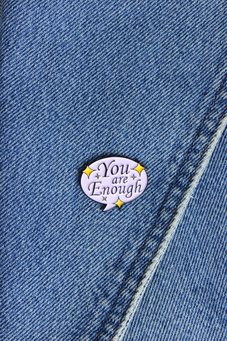 Pin Metalic You Are Enough [2]