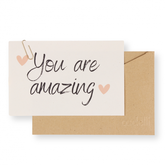 You are amazing [1]