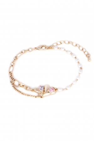 BRĂȚĂRI - Brațară-Rosaline - bijuterii elegante placate cu aur, transport gratuit