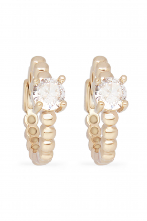 CERCEI - Cercei Angeline - bijuterii elegante placate cu aur, transport gratuit