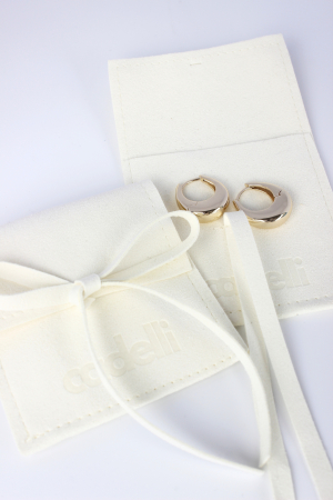 Cercei Belle - bijuterii elegante placate cu aur, transport gratuit [3]