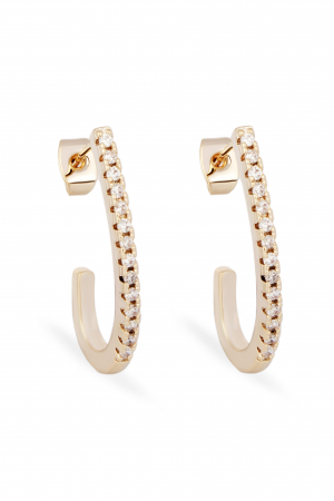 CERCEI - Cercei Empress - bijuterii elegante placate cu aur, transport gratuit