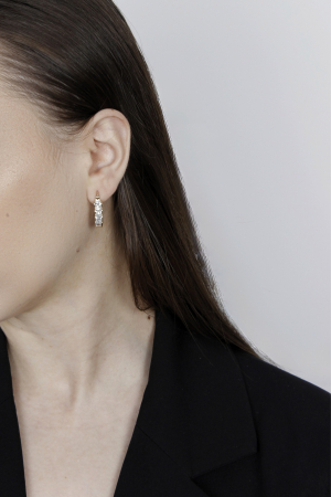 Cercei Shiny - bijuterii elegante placate cu aur, transport gratuit [3]