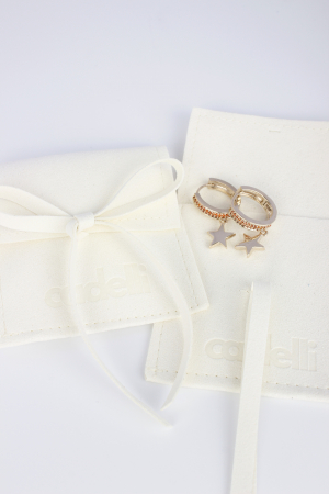 Cercei Celeste- bijuterii elegante placate cu aur, transport gratuit [4]