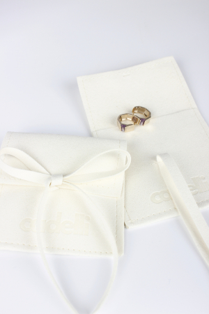 Cercei Crystal Pink - bijuterii elegante placate cu aur, transport gratuit [5]