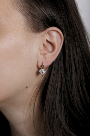 Cercei Prestige - bijuterii elegante placate cu aur, transport gratuit [1]