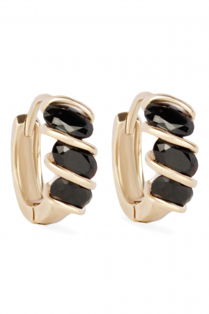 CERCEI - Cercei Ember - bijuterii elegante placate cu aur, transport gratuit