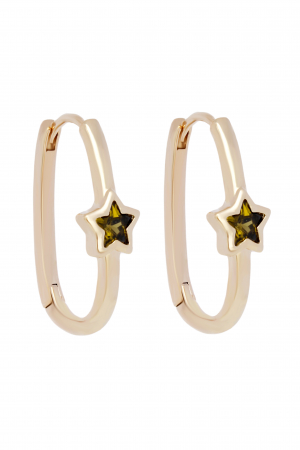 CERCEI - Cercei Estella - bijuterii elegante placate cu aur, transport gratuit