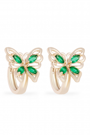 CERCEI - Cercei Harmony - bijuterii elegante placate cu aur, transport gratuit