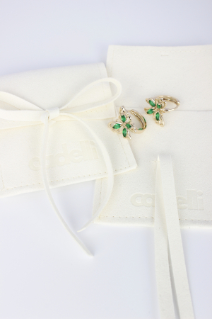 Cercei Harmony - bijuterii elegante placate cu aur, transport gratuit [3]