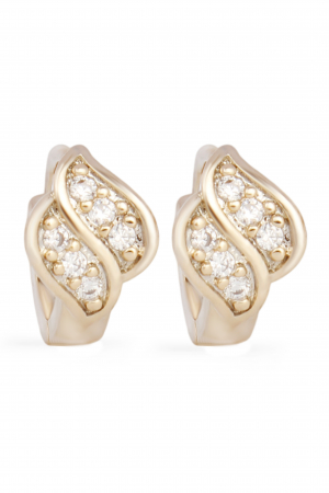 Cercei Elite - bijuterii elegante placate cu aur, transport gratuit [1]