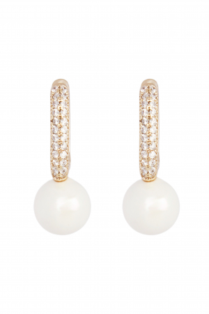 Cercei Lucy - bijuterii elegante placate cu aur, transport gratuit [1]