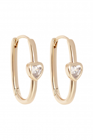 CERCEI - Cercei Selene - bijuterii elegante placate cu aur, transport gratuit