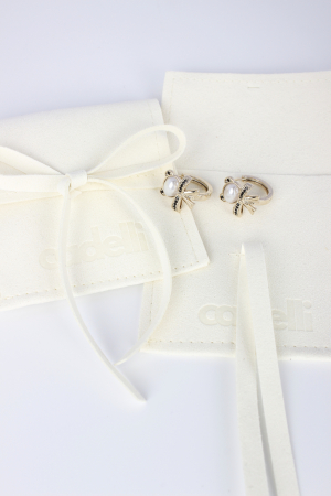 Cercei Teddy - bijuterii elegante placate cu aur, transport gratuit [3]