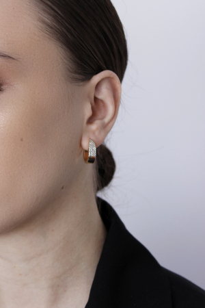 Cercei Aurora - bijuterii elegante placate cu aur, transport gratuit [2]