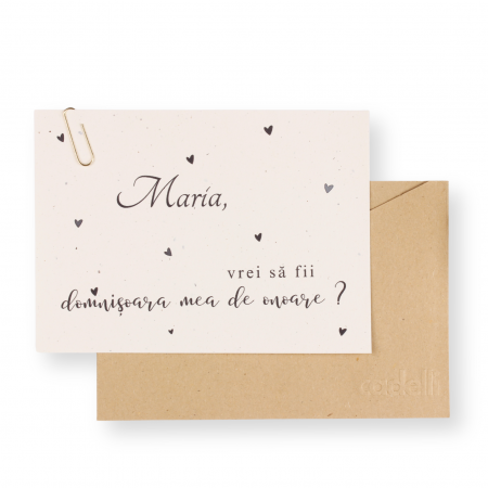 MESAJE PERSONALIZATE - Domnisoara de Onoare