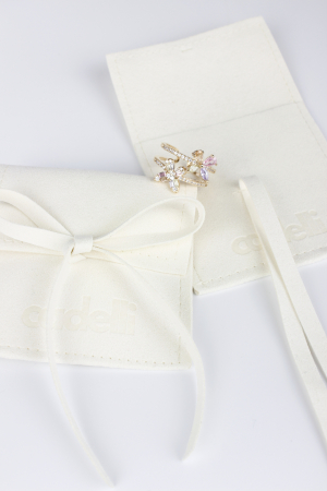 Inel Daisy - bijuterii elegante placate cu aur, transport gratuit [4]