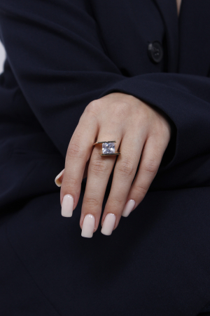 Inel Eclat - bijuterii elegante placate cu aur, transport gratuit [3]