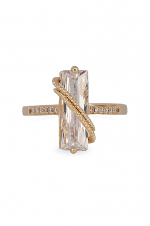 Inel Mystere - bijuterii elegante placate cu aur, transport gratuit [2]