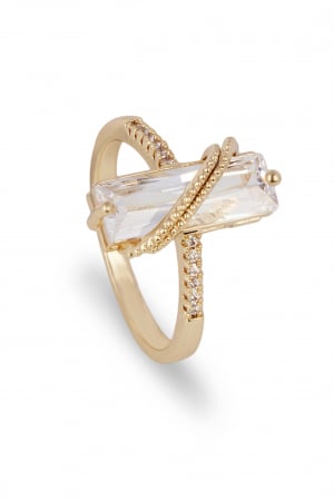 BIJUTERII - Inel Mystere - bijuterii elegante placate cu aur, transport gratuit