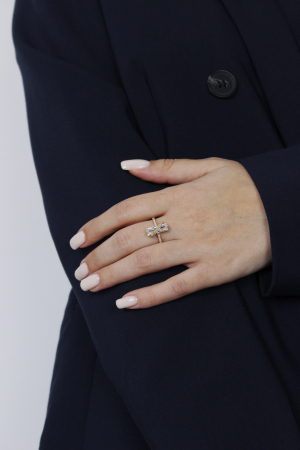 Inel Mystere - bijuterii elegante placate cu aur, transport gratuit [4]