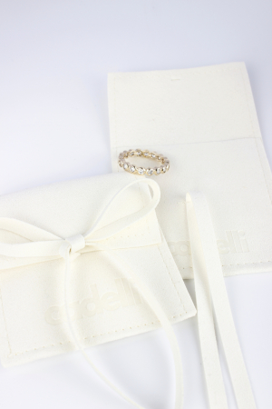 Inel Felicity - bijuterii elegante placate cu aur, transport gratuit [5]