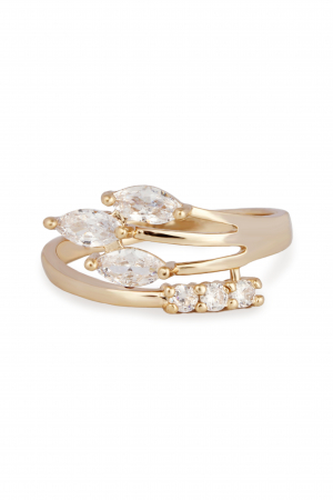 Inel Mirage - bijuterii elegante placate cu aur, transport gratuit [1]