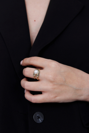 Inel Mystic - bijuterii elegante placate cu aur, transport gratuit [3]