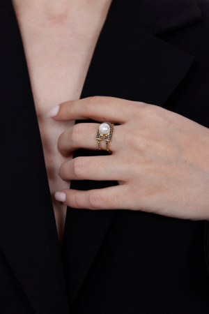 Inel Mystic - bijuterii elegante placate cu aur, transport gratuit [2]