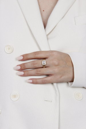 Inel Queen - bijuterii elegante placate cu aur, transport gratuit [3]